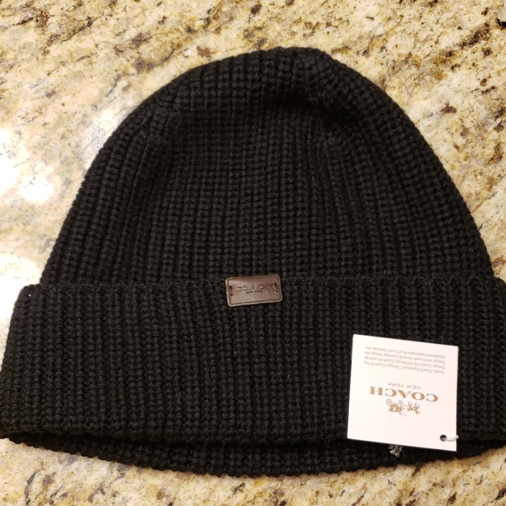 Brand new with tags wool Coach cap